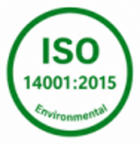 ISO 14001:2015 badge