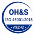 ISO 45001:2018 badge