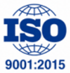 ISO 9001:2015 badge